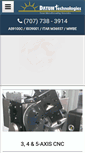 Mobile Screenshot of datumtech-cnc.com